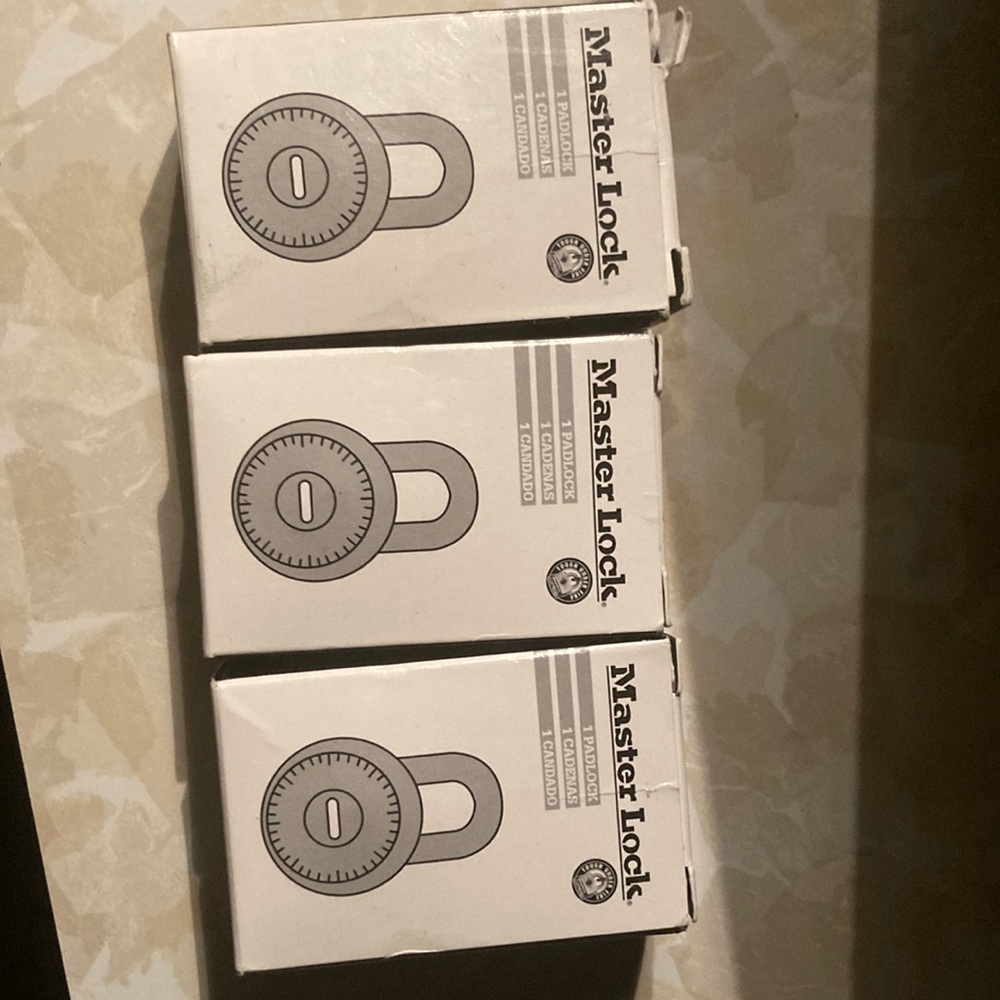 Masterlock padlock bundle